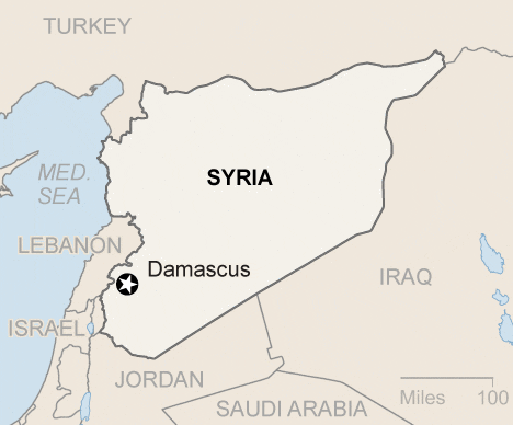 syria damascus GIF