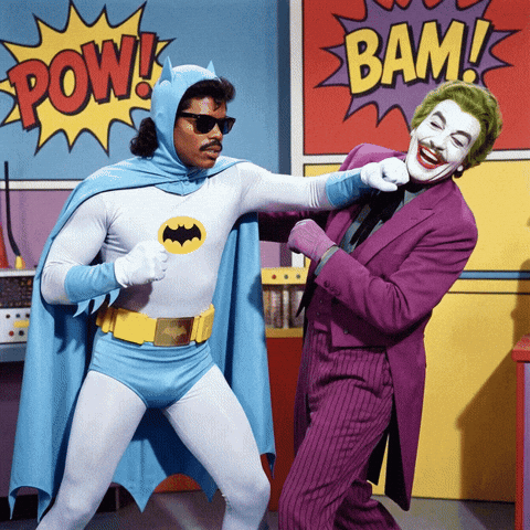 Old School Fighting GIF by Jukebox Saints