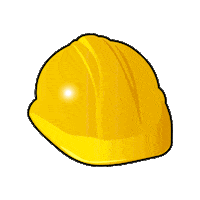 YBSH bau haus helm bauen Sticker