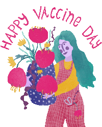 Corona Vaccine Sticker