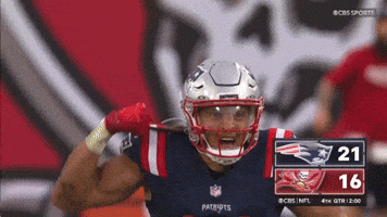 Mack Hollins Football GIF by New England Patriots