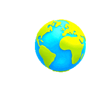 World Earth Sticker by Resultado Global
