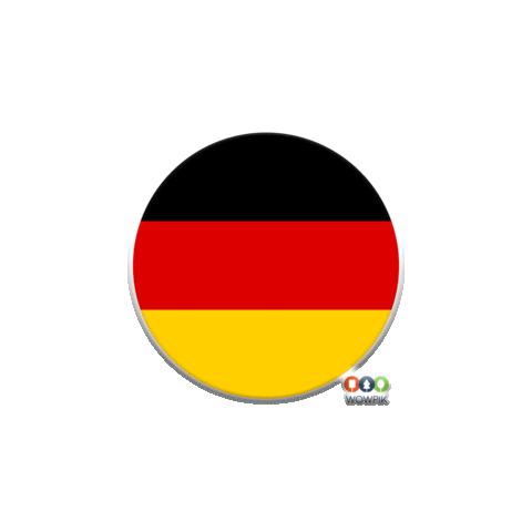 Germany Flag Sticker by wowcreative@wowpik.vn