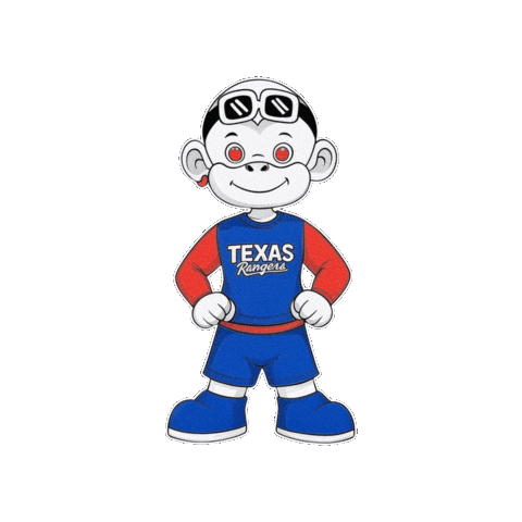 Texas Rangers Sticker by Zhot