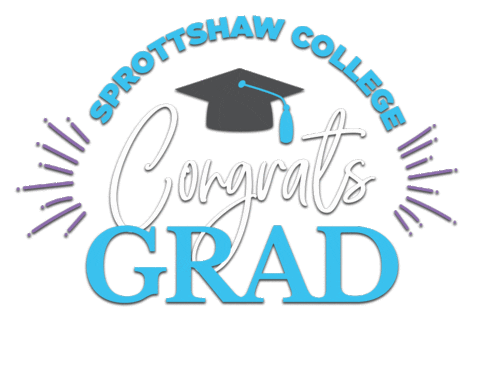 Congrats Graduation Sticker by Sprott Shaw College