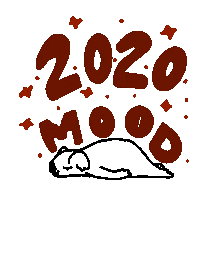Bored Mood Sticker