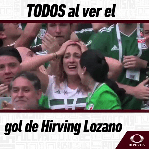 hirving lozano mexico vs alemania GIF by Televisa Deportes
