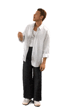 Point Right Sticker by Daniel Donskoy