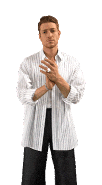 Clap Clapping Sticker by Daniel Donskoy