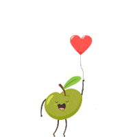 Apple Fruit Sticker by Pol's