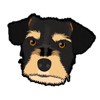 Fox Terrier Puppy Sticker by Neat Pets Mementos