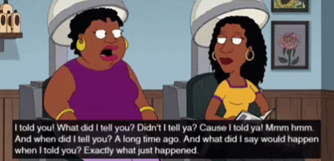 kikaenrique family guy i told you i told you so i told ya GIF