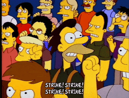 Excited Season 4 GIF by The Simpsons