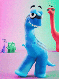 Dance Dancing GIF by Claynosaurz