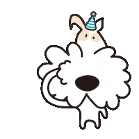 Happy Wire Fox Terrier Sticker