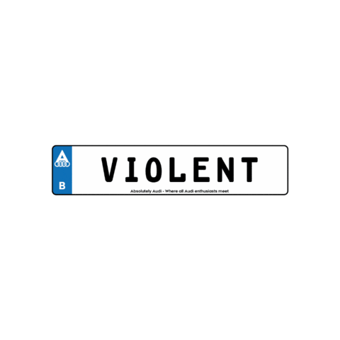Violenttt Sticker by Absolutely Audi