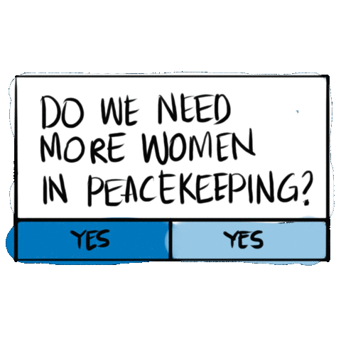 Gender Equality Women Sticker by UN Peacekeeping