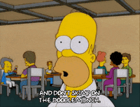 happy homer simpson GIF