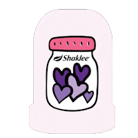 ShakleeProducts love heart purple gift Sticker