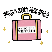 Bag Mala Sticker by Priscilla Whitaker