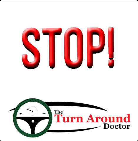 stop it turn around GIF by Dr. Donna Thomas Rodgers