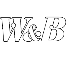 wolfandbadger nyc wb wolfandbadger wolf badger Sticker