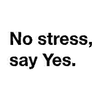 Agenzia-Yes yes no stress say yes Sticker