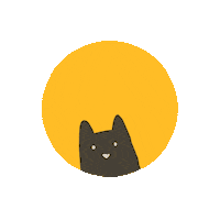 Colourpencils happy cat animals cats Sticker