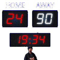 90 Away Sticker