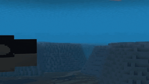 Frozen Planet Swimming GIF by Minecraft