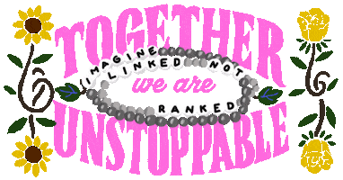 linkedbutnotranked unity flower community together Sticker
