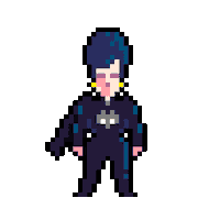 Pixel Rock Sticker