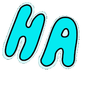 Happy Ha Ha Sticker by The Squibbles