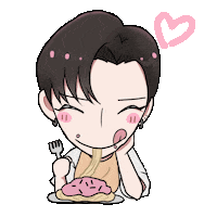 mata_zaemon delicious おいしい yuuki yumy Sticker