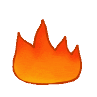 uhh_elena fire sapnap uhhelena Sticker