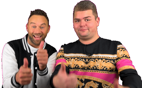 Happy Top Sticker by Edwin van der Toolen