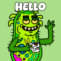 Good Morning Hello GIF by herbertonic