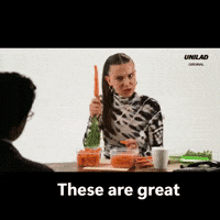 Millie Bobby Brown Carrot GIF