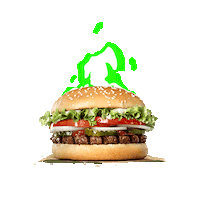 burgerking_uk burger plantbased bk burgerking Sticker