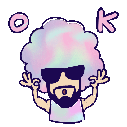 Ok Sticker by yomoyeah