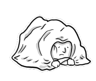 Sleep Hide Sticker