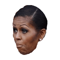 obama STICKER by imoji