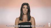 keeping up with the kardashians motherhood GIF by E!