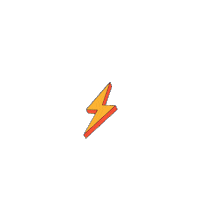 Energy Lightning Sticker