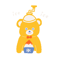 Bear Craft Sticker