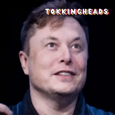 Elon Musk Reaction GIF by Tokkingheads