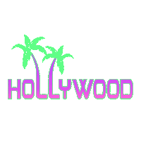 los angeles 90s Sticker by AIRVOID