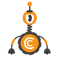 Shocked Loop Sticker by CryptoTab Browser