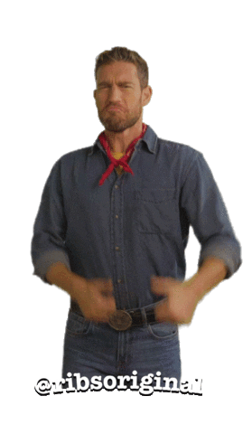 Sexy American Sticker by RibsOriginal