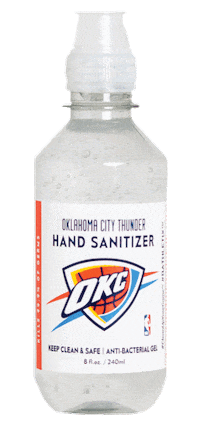 Bathletix basketball nba thunder oklahoma Sticker